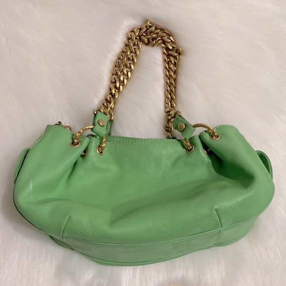 Juicy Couture Green Hobo Bag Like New Excellent Condition - Picture 4 of 11